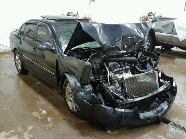 1G1ZU53866F288423 - 2006 CHEVROLET MALIBU LTZ BLACK photo 1