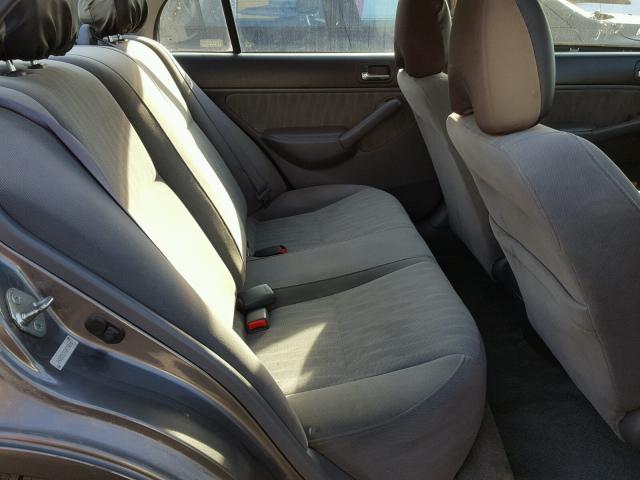 2HGES26755H574016 - 2005 HONDA CIVIC EX 银色 照片 6