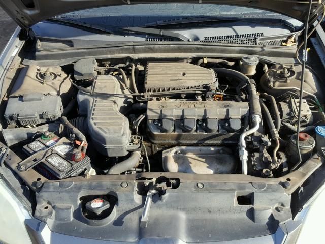 2HGES26755H574016 - 2005 HONDA CIVIC EX SILVER photo 7