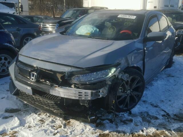 SHHFK7H93HU233110 - 2017 HONDA CIVIC SPOR GRAY photo 2