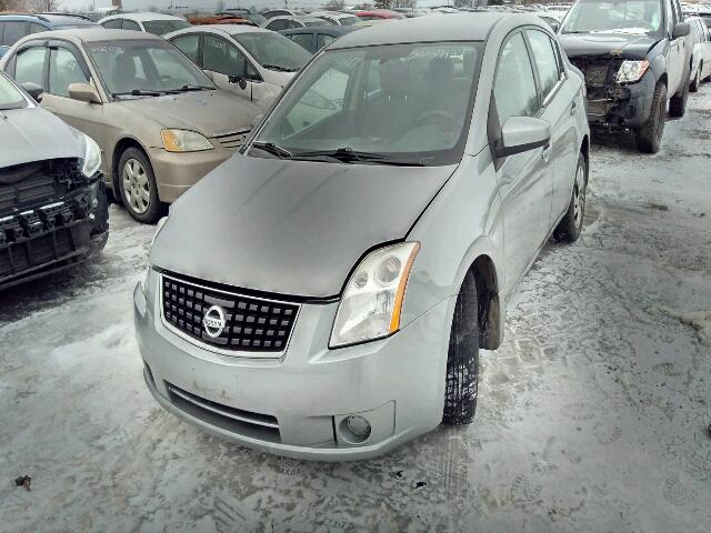 3N1AB61E78L623323 - 2008 NISSAN SENTRA 2.0 SILVER photo 2