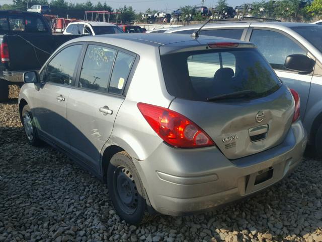 3N1BC13EX9L442025 - 2009 NISSAN VERSA S SILVER photo 3