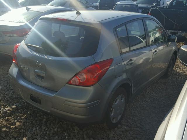 3N1BC13EX9L442025 - 2009 NISSAN VERSA S SILVER photo 4