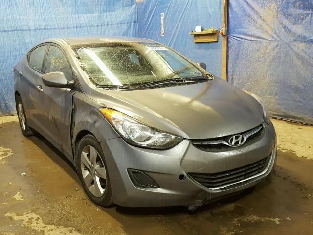 5NPDH4AE3DH412031 - 2013 HYUNDAI ELANTRA GL GRAY photo 1