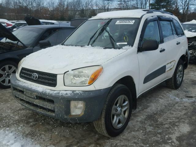 JTEHH20V710081059 - 2001 TOYOTA RAV4 WHITE photo 2