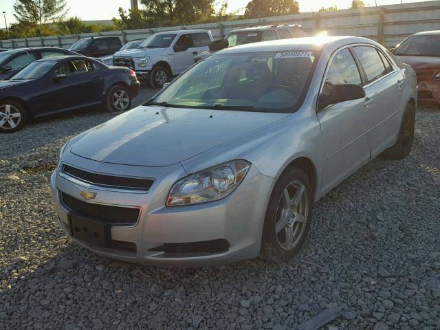 1G1ZB5E00CF105400 - 2012 CHEVROLET MALIBU LS SILVER photo 2