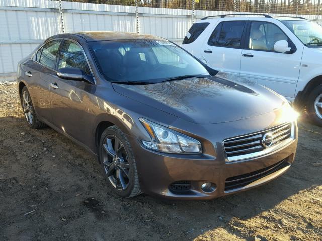 1N4AA5AP1DC834444 - 2013 NISSAN MAXIMA S Brązowy zdjęcie 1