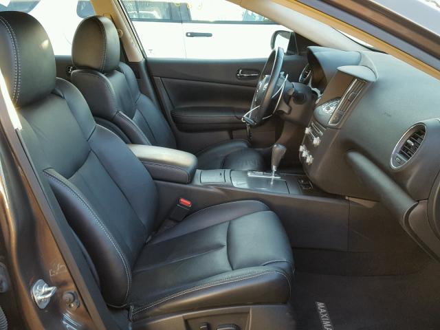 1N4AA5AP1DC834444 - 2013 NISSAN MAXIMA S Brązowy zdjęcie 5