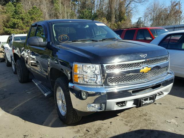 1GCRKSE71DZ150266 - 2013 CHEVROLET SILVERADO BLACK photo 1