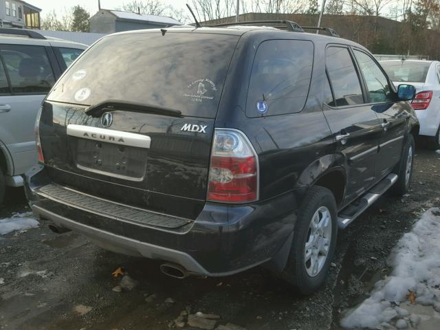 2HNYD18764H509102 - 2004 ACURA MDX TOURIN BLACK photo 4