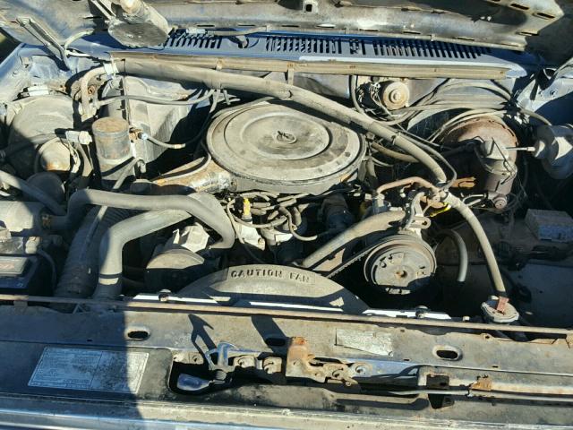 1FTHF25L7GPB34490 - 1986 FORD F250 BLUE photo 7