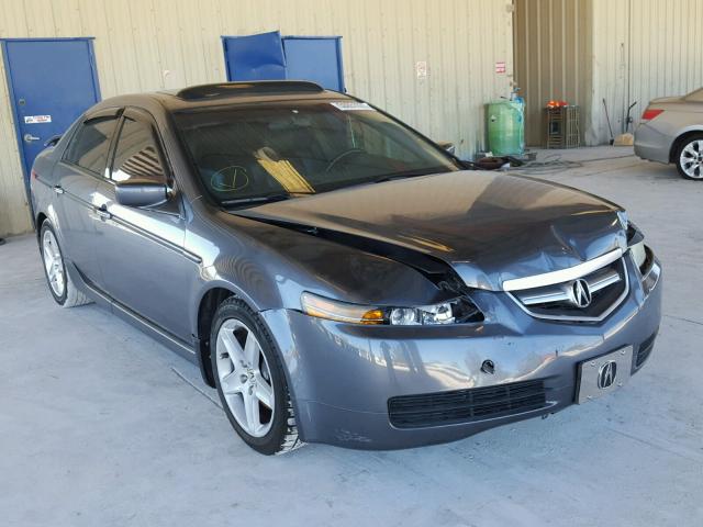 19UUA65575A013997 - 2005 ACURA TL GRAY photo 1