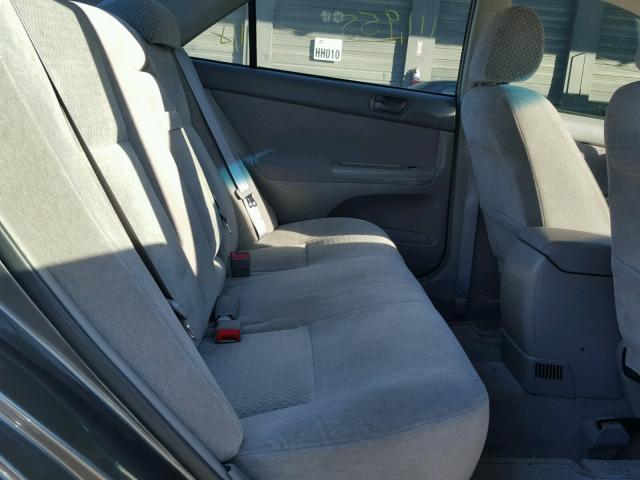 4T1BF30K03U545490 - 2003 TOYOTA CAMRY LE გრაფიტი ფოტო 6