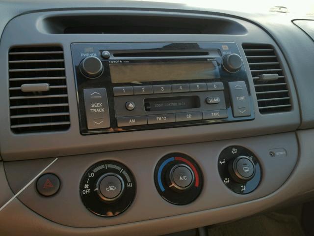 4T1BF30K03U545490 - 2003 TOYOTA CAMRY LE გრაფიტი ფოტო 9