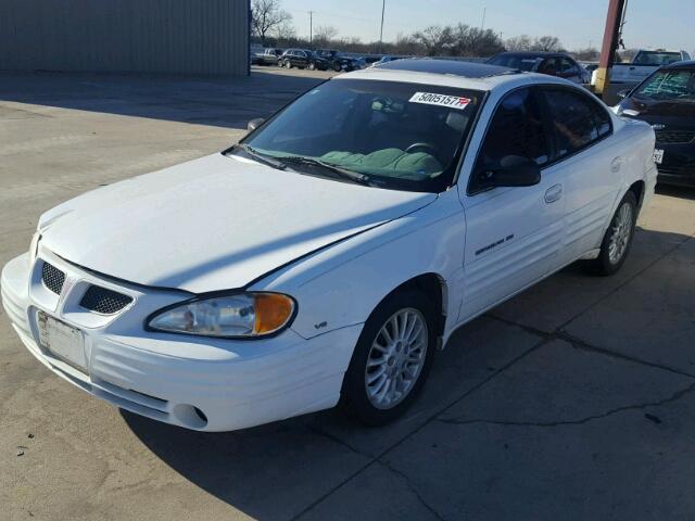 1G2NE52E7XC549625 - 1999 PONTIAC GRAND AM S 白色 照片 2