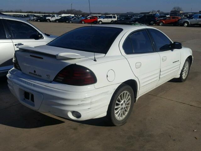 1G2NE52E7XC549625 - 1999 PONTIAC GRAND AM S 白色 照片 4