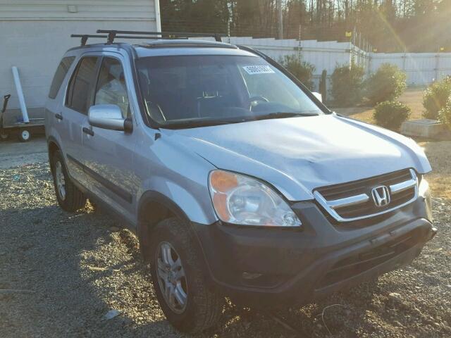 JHLRD77882C030836 - 2002 HONDA CR-V EX SILVER photo 1