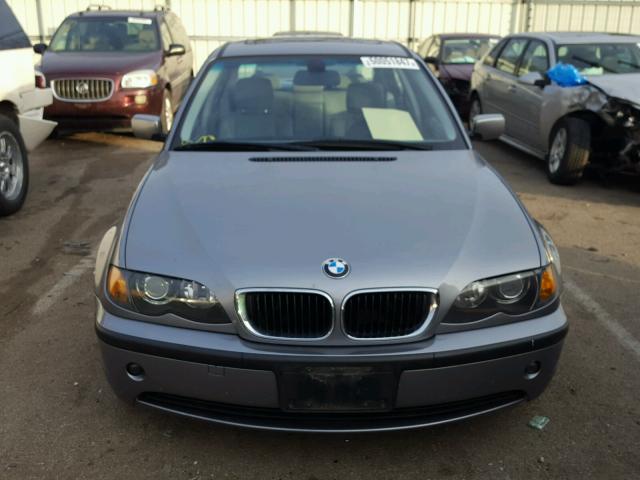 WBAET37455NJ90859 - 2005 BMW 325 I BLUE photo 9