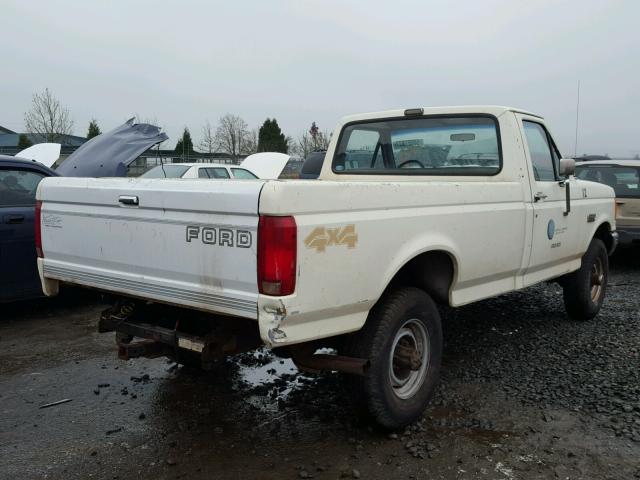 1FTHF26G9MKA90261 - 1991 FORD F250 CREAM photo 4