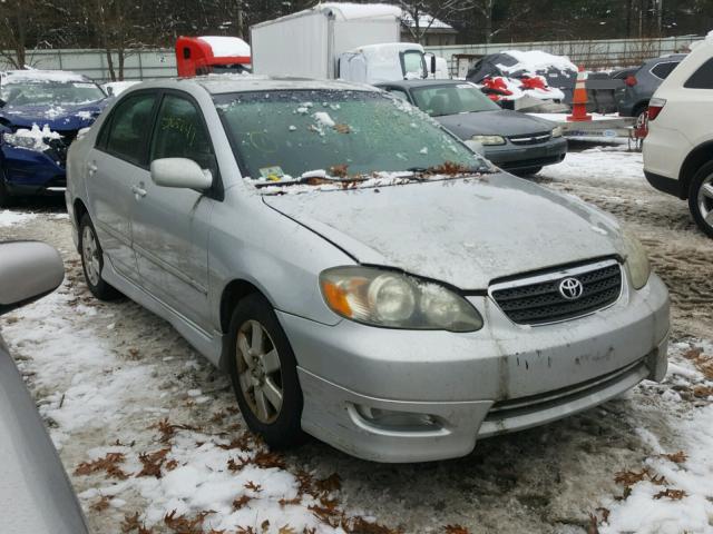 2T1BR32E35C463238 - 2005 TOYOTA COROLLA CE SILVER photo 1