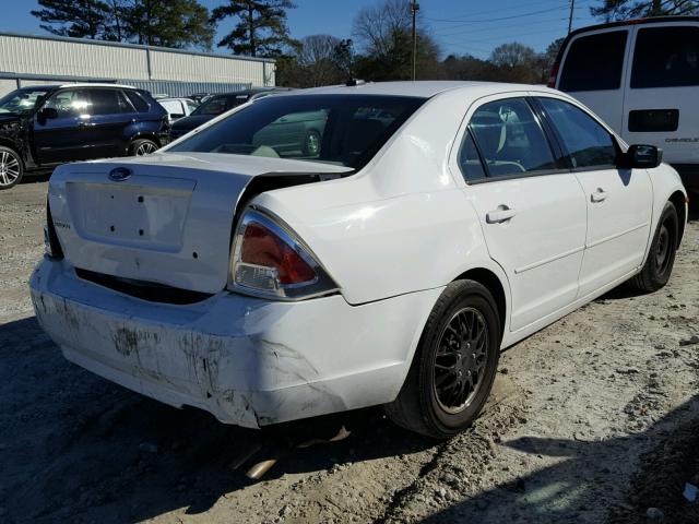 3FAHP06ZX7R239429 - 2007 FORD FUSION S WHITE photo 4