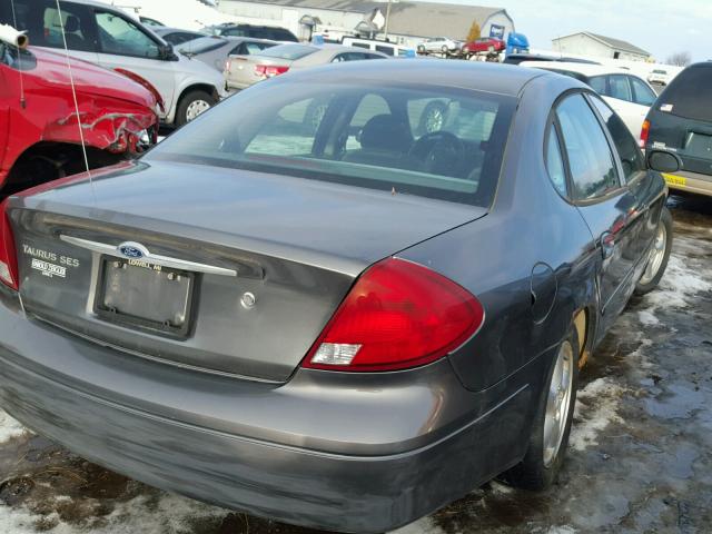 1FAFP55U62G176968 - 2002 FORD TAURUS SES GRAY photo 4