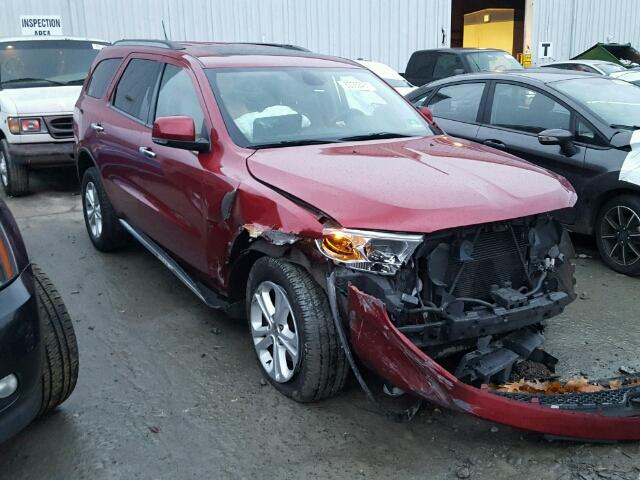 1C4RDJDG9DC527838 - 2013 DODGE DURANGO CR BURGUNDY photo 1