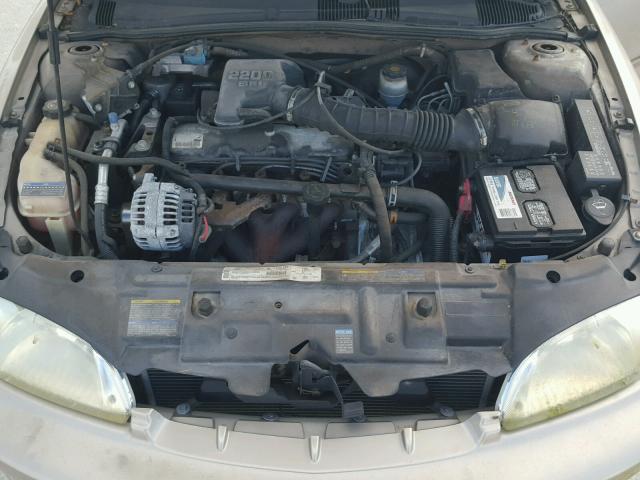 1G1JF524927315138 - 2002 CHEVROLET CAVALIER L TAN photo 7