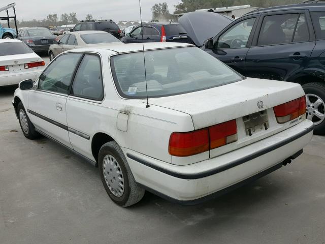 1HGCB7150NA054119 - 1992 HONDA ACCORD LX WHITE photo 3