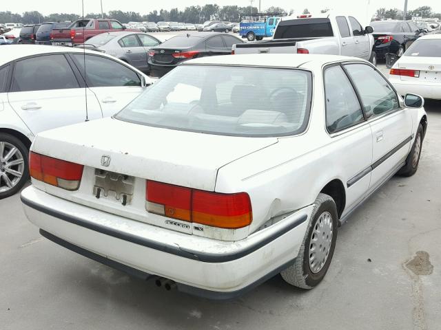 1HGCB7150NA054119 - 1992 HONDA ACCORD LX WHITE photo 4