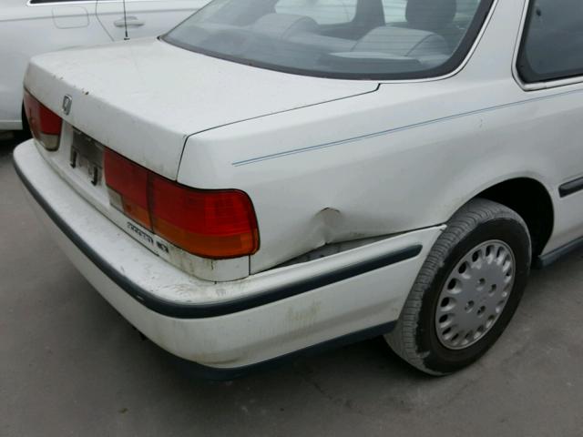 1HGCB7150NA054119 - 1992 HONDA ACCORD LX WHITE photo 9