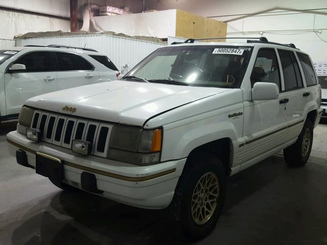 1J4FX78S9SC593163 - 1995 JEEP GRAND CHER WHITE photo 2