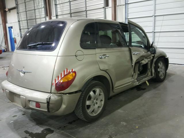 3C4FY48B24T279699 - 2004 CHRYSLER PT CRUISER TAN photo 4