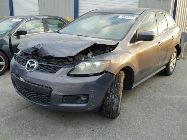 JM3ER29L970102774 - 2007 MAZDA CX-7 GRAY photo 2