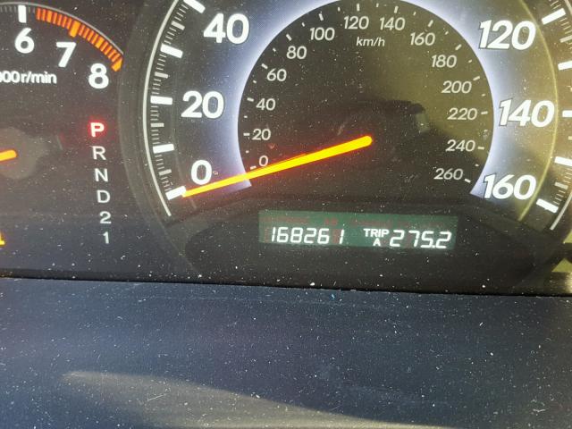 5FNRL3H79AB085070 - 2010 HONDA ODYSSEY EX GRAY photo 8