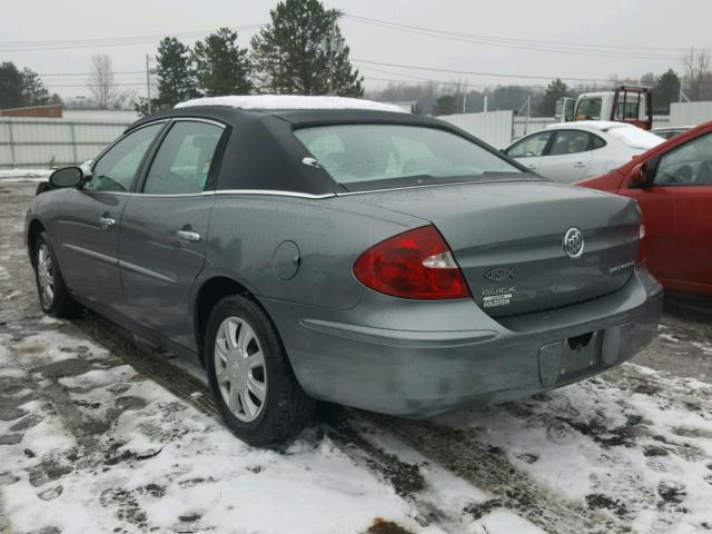 2G4WC532451269430 - 2005 BUICK LACROSSE C GRAY photo 3