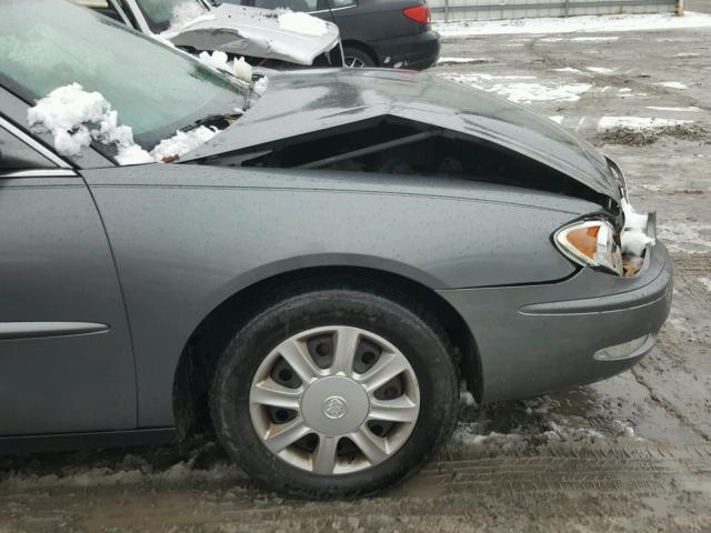 2G4WC532451269430 - 2005 BUICK LACROSSE C GRAY photo 9