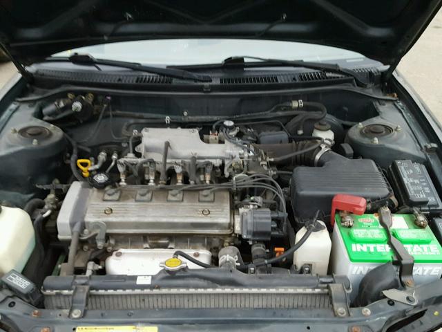 1Y1SK5265VZ423561 - 1997 GEO PRIZM BASE GREEN photo 7