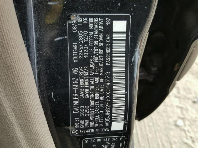 WDBJH82F6XX014773 - 1999 MERCEDES-BENZ E 320 4MAT BLACK photo 10