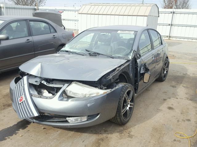 1G8AL55F16Z106137 - 2006 SATURN ION LEVEL GRAY photo 2