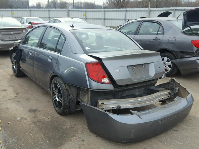 1G8AL55F16Z106137 - 2006 SATURN ION LEVEL GRAY photo 3