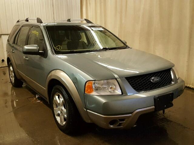 1FMDK02187GA21368 - 2007 FORD FREESTYLE GREEN photo 1