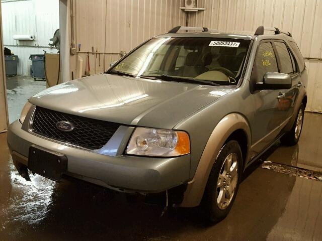 1FMDK02187GA21368 - 2007 FORD FREESTYLE GREEN photo 2