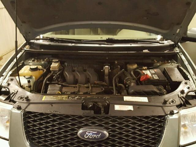 1FMDK02187GA21368 - 2007 FORD FREESTYLE GREEN photo 7