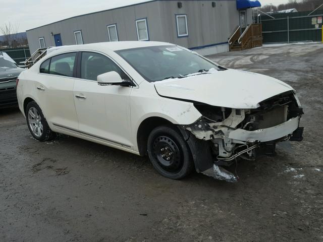1G4GC5ED2BF277047 - 2011 BUICK LACROSSE C WHITE photo 1