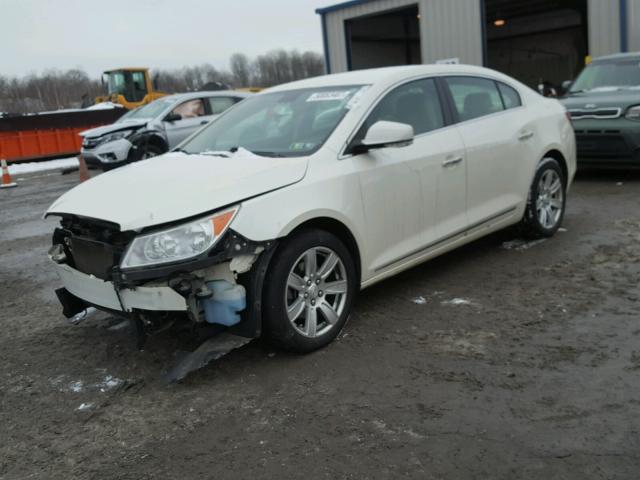 1G4GC5ED2BF277047 - 2011 BUICK LACROSSE C WHITE photo 2