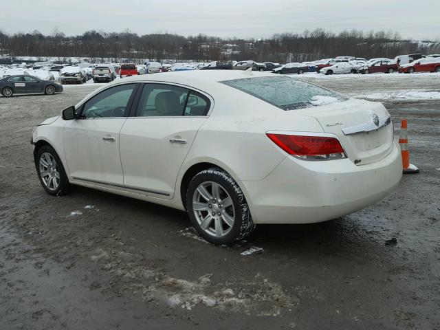 1G4GC5ED2BF277047 - 2011 BUICK LACROSSE C WHITE photo 3