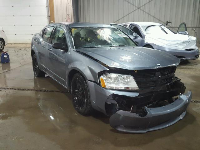 1B3LC56K68N158918 - 2008 DODGE AVENGER SX GRAY photo 1