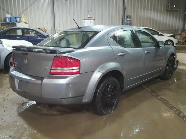 1B3LC56K68N158918 - 2008 DODGE AVENGER SX GRAY photo 4