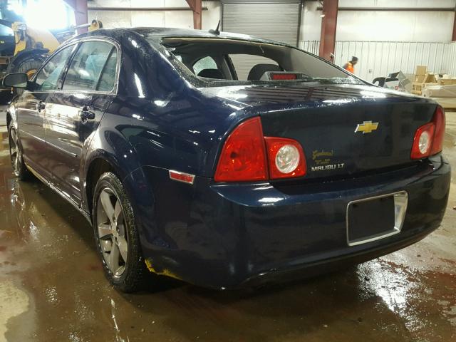 1G1ZC5E17BF138575 - 2011 CHEVROLET MALIBU 1LT BLUE photo 3